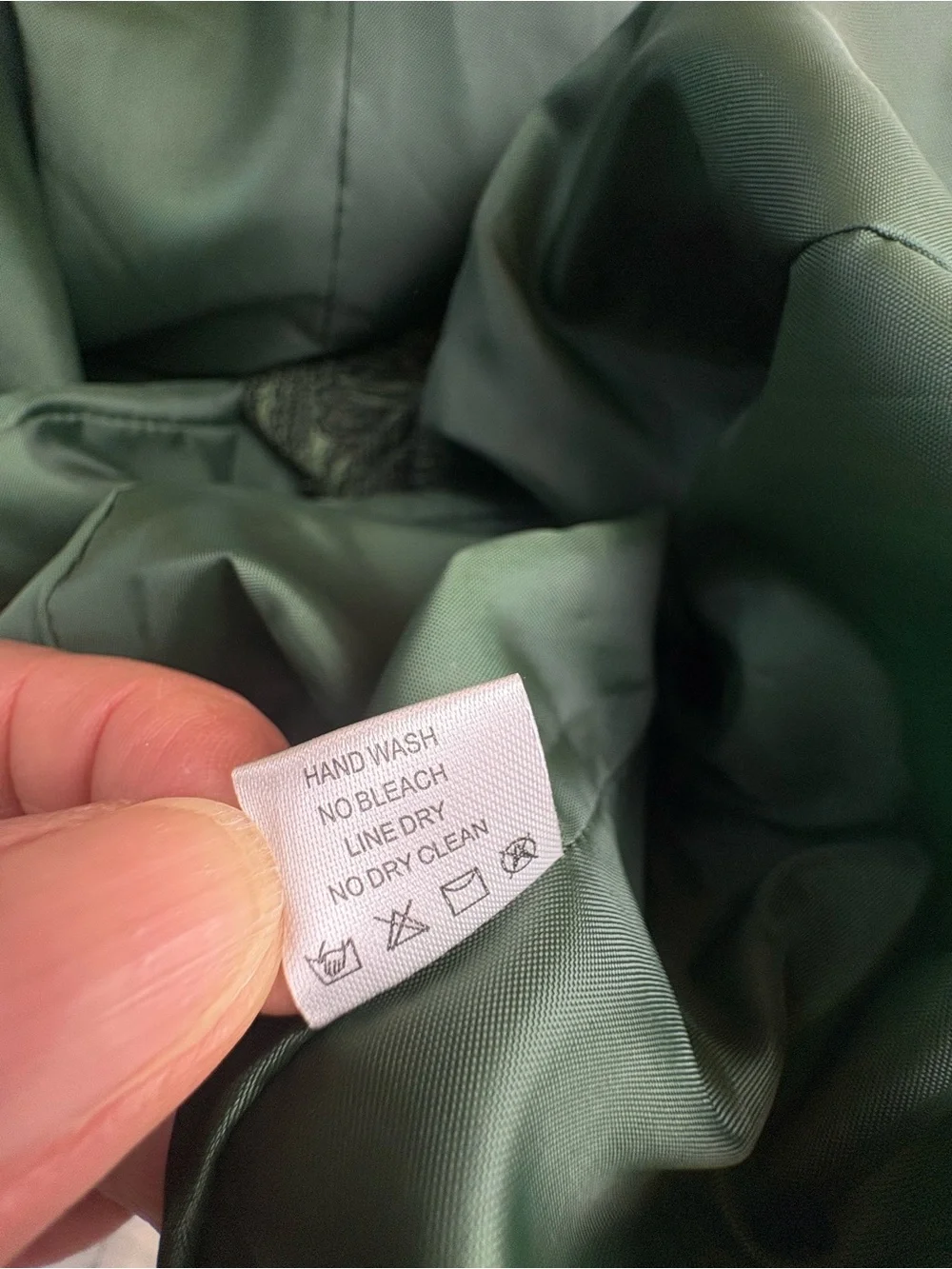 erin london Dark Green Textured Blazer with Subtle Leaf Pattern